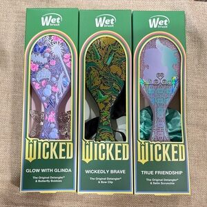 Bundle of 3 Wet Brush Wicked Hair Styling Set - Multicolor